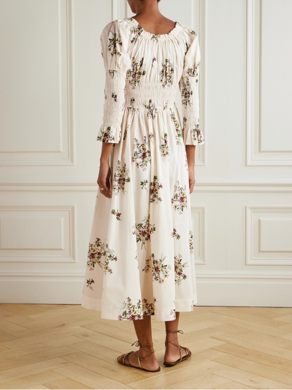 DOEN Kaira Dress In Primrose Bouquet - NWT / NEW - Size XS - Picture 5 of 12